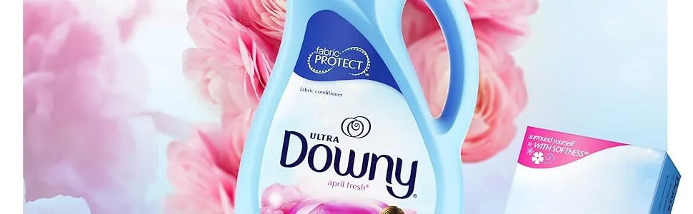 Downy Dryer Sheets Laundry Fabric Softener, April Fresh, 240 count - Fabric Protection. Fabric Conditioners. Ultra Downy April Fresh