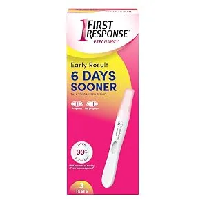 First Response Early Result Pregnancy Test, 3 Count (Packaging & Test Design May Vary) - First Response Early Result