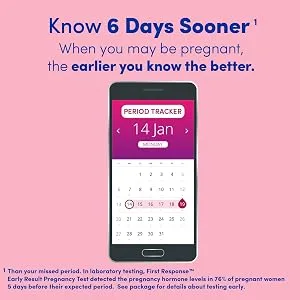 First Response Early Result Pregnancy Test, 3 Count (Packaging & Test Design May Vary) - first response early result comfort check know 6 days sooner*
