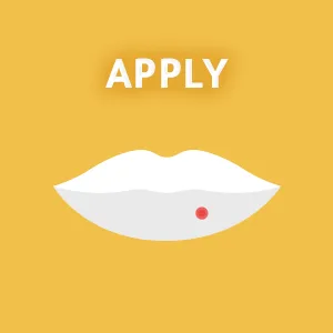 Herstat Plus + Cold Sore Treatment - Comes with Free Lip Care Stick - Apply