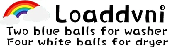 Upgraded Version Wool and Plastic Dryer Balls Organic XL 6 Balls per Pack by Loaddvni,Save Time,Money,Energy. - Loaddvni Sheep Wool Dryer Balls