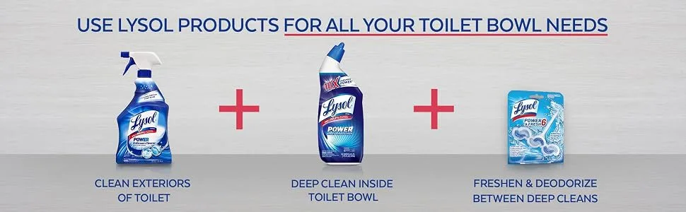 Lysol Remover Toilet Bowl Cleaner 48oz 2X24oz 10X Cleaning Power, Sss, Lime & Rust, Lime & Rust, 48 Ounce - product information 5
