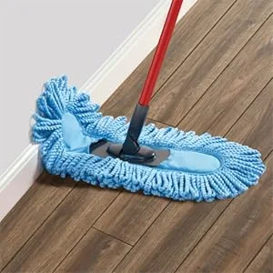O-Cedar Dual-Action Dust Mop Refill 1 - baseboards