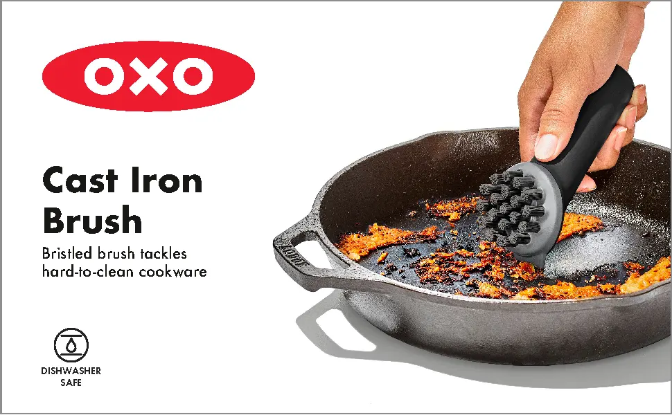 OXO Good Grips Cast Iron Brush - 12375200