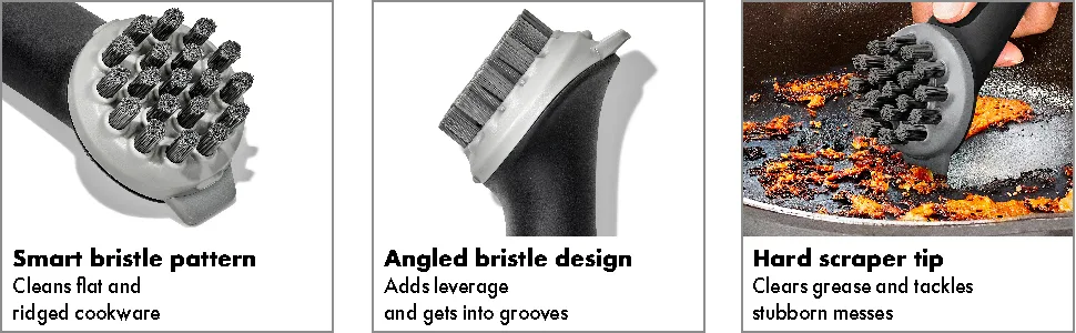 OXO Good Grips Cast Iron Brush - 12375200