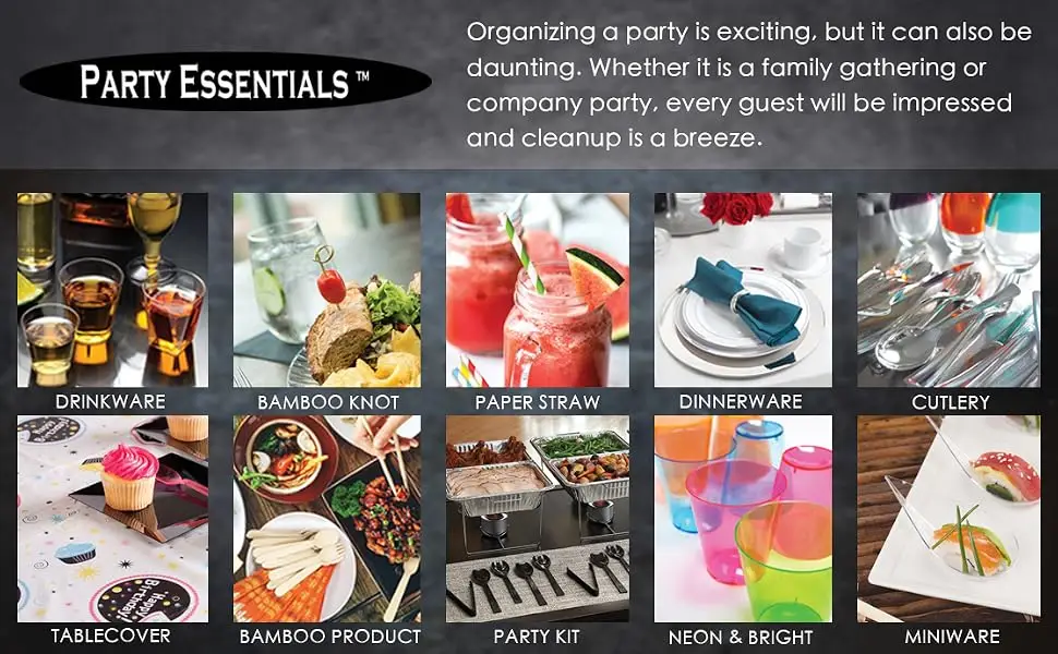 Party Essentials Leak Proof Plastic Condiment Souffle Containers with Attached Airtight Portion Cup with Hinged Lid for Sauces, Samples, Slime, Jello Shot, Storage, Craft, 100 Sets, 2 oz, Clear 100 Sets, 2 oz. - bottom content
