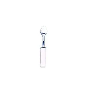 Sammons Preston - 41564 Plastic-Handle Utensil, 8" Fork with 4" Handle Molded to Improve Grasping & Holding, Stainless Steel Pediatric & Adult Silverware, Adaptive Eating Tool & Dining Aid - product information 1