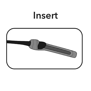 Setex Gecko Grip Temple Tip Grips for Glasses, (2 Black Pairs) USA Made, Innovative Microstructured Fibers Tips, 49mm Length & 7mm Width - Insert glasses temple tips tip for eargrip non slip active sport sports glasses slide down hold on