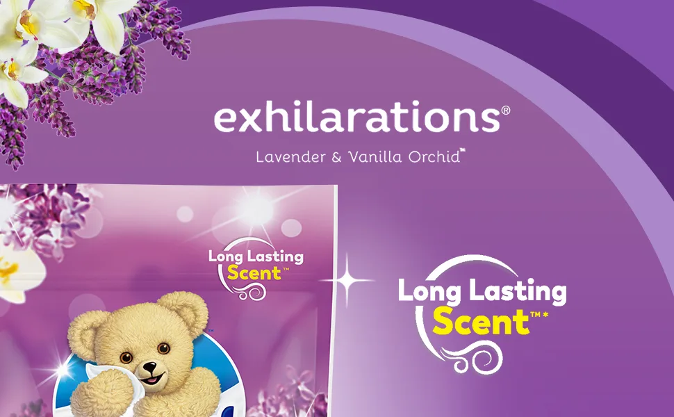Snuggle Exhilarations in Wash Laundry Scent Booster Pacs, Lavender & Vanilla Orchid, 56 Count - snuggle lavender