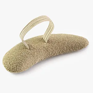Steins Hammer Toe Crest Cushion and Buttress Pad Reduces Pressure from Calluses and Hammer Toes, Large Right, Beige, 3 Count - Reduces pain
