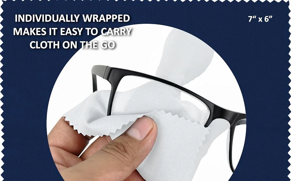 Yogo Vision Lens Cleaner Spray 2 8oz + 1 2oz Eyeglass Cleaner, with 10 Microfiber Cloths Kit Ammonia and Streak Free Safe for Eyewear and Electronics Large - lens cleaner spray and microfiber cloth kit great for glasses screens lenses multiple bottles sizes