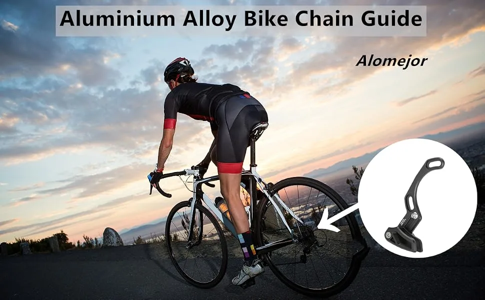 Chain Guide Aluminium Alloy Chain Guide Direct Mount Chainring Guard for ISCG 05 Bottom Bracket Bicycle Accessory Black - product information 18