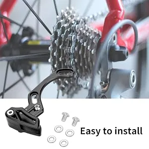 Chain Guide Aluminium Alloy Chain Guide Direct Mount Chainring Guard for ISCG 05 Bottom Bracket Bicycle Accessory Black - product information 21
