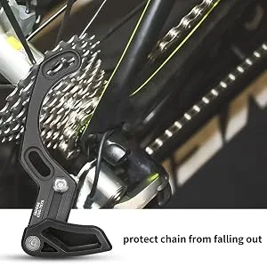 Chain Guide Aluminium Alloy Chain Guide Direct Mount Chainring Guard for ISCG 05 Bottom Bracket Bicycle Accessory Black - product information 22
