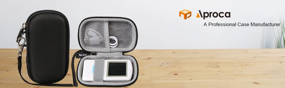 Aproca Hard Travel Storage Case for EMAY/CONTEC Handheld Portable ECG Monitor - afad