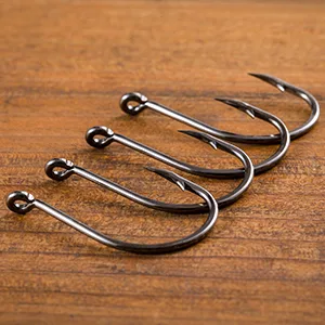 BASSDASH Saltwater Freshwater Hooks Assortment Pack, Octopus Offset Hooks and Aberdeen Hooks in Assorted Sizes, Tackle Box 180 pcs assorted Aberdeen - product information 5