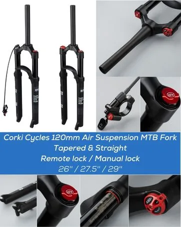 corki Universal Bicycle Shifter Cable Housing Set for Shimano Sram Derailleur Black - bike forks