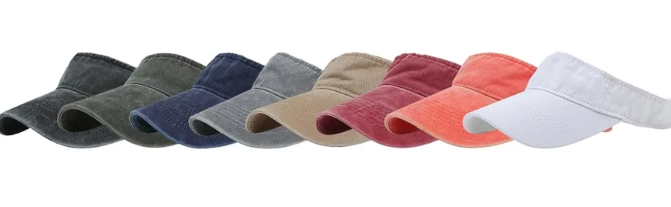 DOANNOTIUM Sport Sun Visor Hats Cotton Ball Caps Empty Top Baseball Sun Cap for Men Women Black - visor