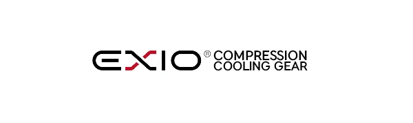EXIO Mens Compression Baselayer Top Cool Dry Long & Short Sleeve Workout Shirt Medium Tall Exr01-rd - EXIO compression shirt