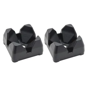 Extreme Max 3005.5011 Downrigger Weight Holder - 2-Pack, Black - unspecified