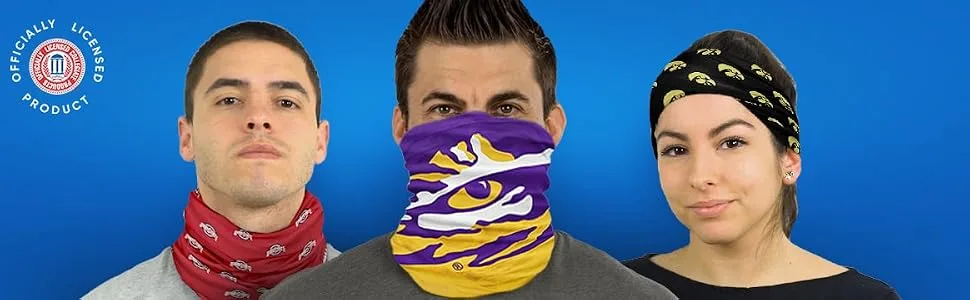 FOCO NCAA Big Logo Face Mask Gaiter Florida Gators One Size Team Colors - product information 1