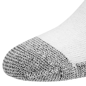 Fruit of the Loom mens Cushioned Durable Cotton Work Gear With Moisture Wicking Casual Sock, Black, Sock Size: 10-13/Shoe Size: 6-12 - Cushioned