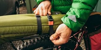 GEAR AID Utility Straps with Side-Release Buckle, Secure and Compress Camping, Biking, Hunting, Boating Gear, Multiple Sizes 2 Straps 1" x 24" - utility image