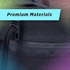 Gladiator Climbing Chalk Bag , Drawstring Hand Chalk Bag with Pockets , Loop and Adjustable Belt, Chalk Bag for Rock Climbing , Weightlifting and Gymnastic Black - product information 9