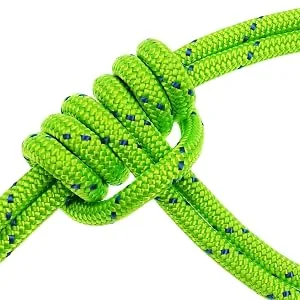 GM CLIMBING 6mm Accessory Cord Rope Double Braid CE/UIAA 6mm x 20feet Green - GM Climbing 6mm cord