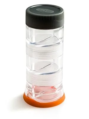 GSI Outdoors - Spice Rocket: Lightweight, Modular Spice Carrier for Travel, Camping and Outdoors 0.5 fl. oz. x 6 Spice Rocket - Rocket