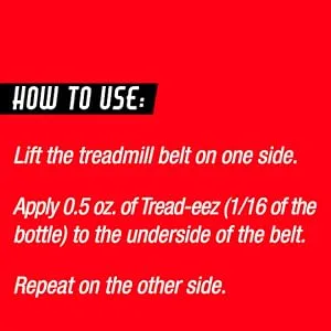 GSM Brands Treadmill Belt Lubricant - 100% Silicone Acrylic Pouring Oil - Elliptical Exercise Machine Lube (8 oz Size) - how to use