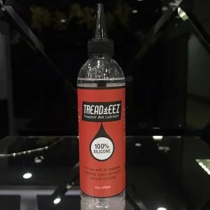 GSM Brands Treadmill Belt Lubricant - 100% Silicone Acrylic Pouring Oil - Elliptical Exercise Machine Lube (8 oz Size) - try 8