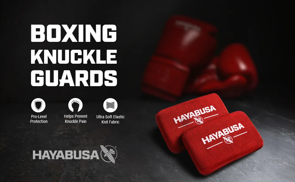 Hayabusa Boxing Knuckle Guards Small/Medium Black - Hayabusa Boxing Knuckle Guards