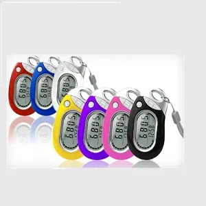 Pedusa PE-771 Tri-Axis Multi-Function Pocket Pedometer (Blue with Holster/Bel. - PE771 Pedometer