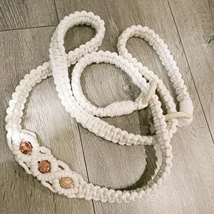 kiido Macrame Yoga Mat Carrying Strap MAT NOT Included, Hand Woven Multi-Purpose Strap/Carrier for Your Yoga Mat, Exercise Mat - Macrame Yoga Mat Carrying Strap