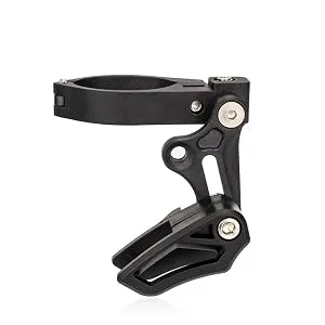 LIZHOUMIL Chain Guide, Mountain Bike Chain Guide Bash Guard, Strong Nylon Bicycle Chain Protector, Bicycle Chain Guide for Most Road Mountain Bikes Black - chixun