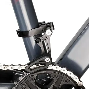 LIZHOUMIL Chain Guide, Mountain Bike Chain Guide Bash Guard, Strong Nylon Bicycle Chain Protector, Bicycle Chain Guide for Most Road Mountain Bikes Black - shiy2