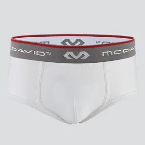 McDavid Peewee and Youth Performance Brief with Flex Cup White PeeWee: Regular - product information 2