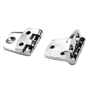 Shortside Offset Hinges Marine Heavy Duty 316 Stainless Steel 1-1/2" x 2-1/4" Pair - MIZUGIWA Shortside Offset Hinges Marine Heavy Duty