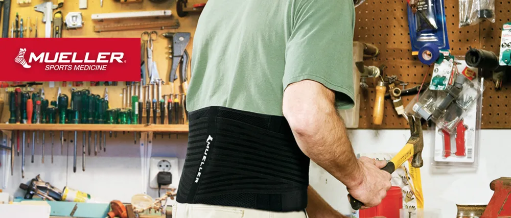 Mueller Adjustable Elbow Support, Black, One Size 1 Count (Pack of 1) Black - fajas para hombres de trabajo de levantamiento, fajas para la espalda para mujeres