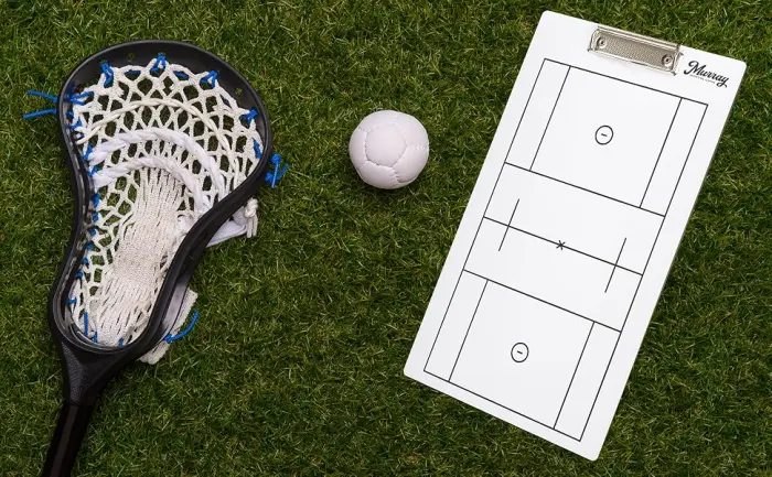 Murray Sporting Goods Dry Erase Double-Sided Lacrosse Coaches Clipboard - Murray Sporting Goods Lacrosse Dry Erase Coaches Clipboard - Lacrosse Coaching Accessories