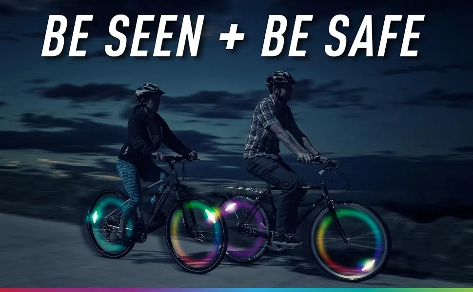 Nite Ize See 'Em - 2 Pack Assorted - Be Seen, Be Safe, Bike lights