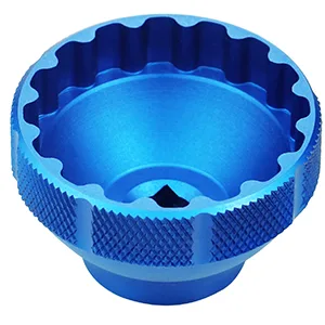 PEATOVIE 16-Notch Bottom Bracket Tool Fit for BBT-69.2 Compatible for Chris King, Campagnolo, Shimano, SRAM, etc.-Blue - Package Included