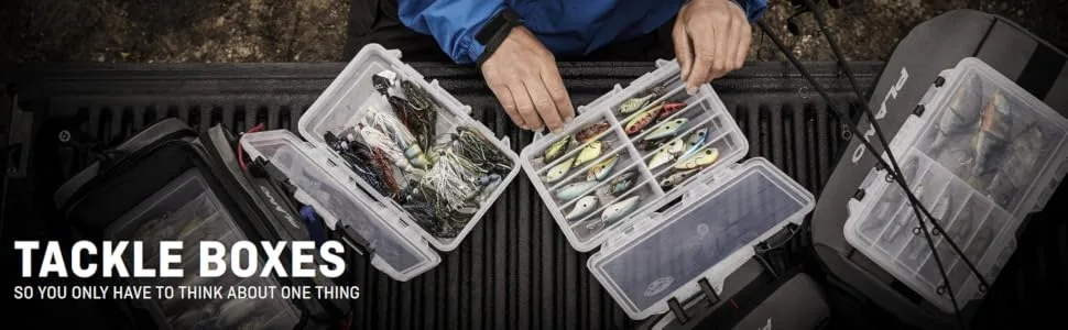 Plano Spinner Bait StowAway Multi-compartment Box Premium Tackle Storage for Fishing 5 Compartments - product information 2