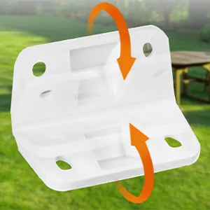 Cooler Replacement Plastic Hinges & Screws Set Compatible with Coleman Coolers | 4 Pack - coleman coolers