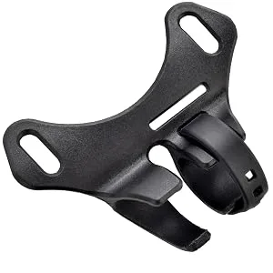 PRO BIKE TOOL Bicycle Pump Holder | Lightweight and Strong - Bicycle Frame Mounted Black Compatible Bracket Clip  Perfect for Road and Mountain Bikes - right