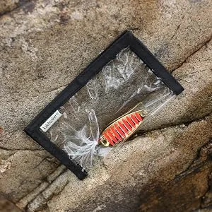 Fishing Lure Wraps 4 Packs Clear PVC Bait Hook Covers Keeps Fishing Safe Easily See Lures Medium Orange - product information 15