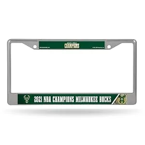 Rico Industries NBA Milwaukee Bucks 2021 NBA Champions Jounral/Notepad 8.25" x 5.25"- Office Accessory - license plate