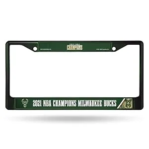 Rico Industries NBA Milwaukee Bucks 2021 NBA Champions Jounral/Notepad 8.25" x 5.25"- Office Accessory - license plate