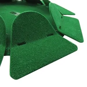 Golf Putting Cup All-Direction Golf Practice Hole Golf Putting Cup Indoor Surface Flocking for Office Outdoor 2 Pack/Green - Golf Putting Cup Indoor
